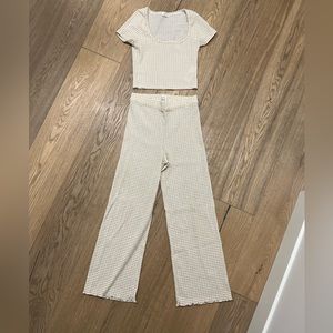 Aritzia - Wilfred pant and top set